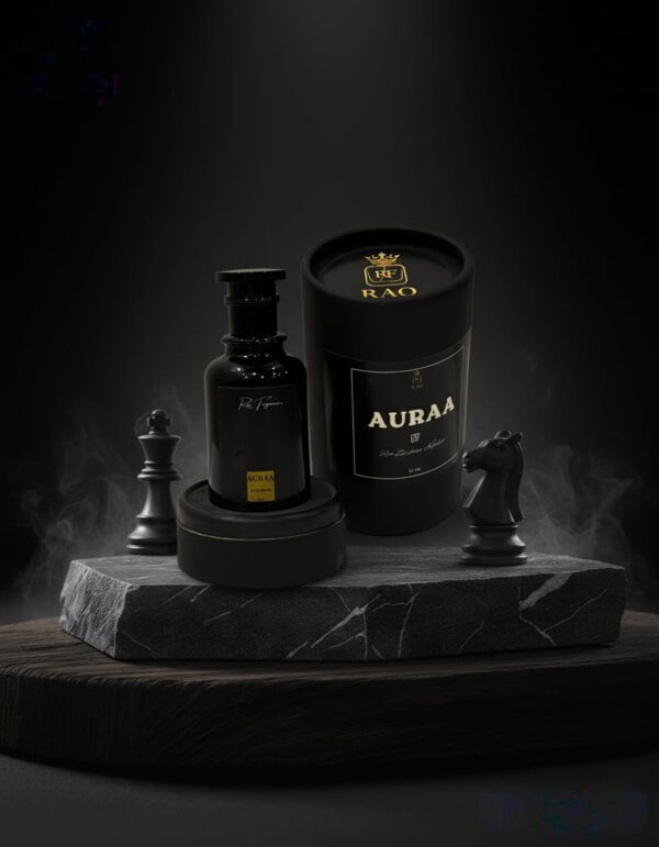 rtyrt Aura by Rao Fragrances – Elegant Long-Lasting Perfume for Men & Women in Pakistan